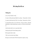 Tài liệu Di chuyển hồ sơ ppt