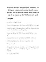 Tài liệu Cấp lại hộ chiếu phổ thông (do bị mất, bị hư hỏng, hết thời hạn sử dụng, tách trẻ em trong hộ chiếu của cha hoặc mẹ), hoặc hộ chiếu còn thời hạn nhưng có nhu cầu cấp đổi tại cơ quan đại diện Việt Nam ở nước ngoài doc