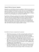 Tài liệu Using the WebServiceConnector Component ppt