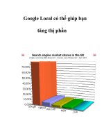 Tài liệu Google Local có thể giúp bạn tăng thị phần pptx