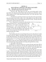 Tài liệu Khái niệm quá trình quá độ trong mạch điện doc