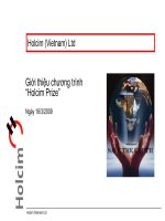 Tài liệu Budget Presentation Far East Area pptx