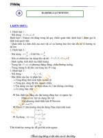 Chu de 2 ba dinh luat newton 