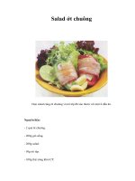 Tài liệu Salad ớt chuông pptx