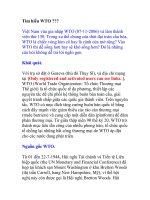 Tài liệu Tìm hiểu WTO doc