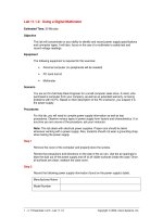 Tài liệu Using a Digital Multimeter doc