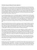 Tài liệu Cấu hình sử dụng hệ thống Mail Google Application docx