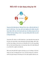 Tài liệu Hiểu biết và tận dụng năng lực lõi pdf