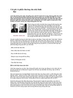 Tài liệu Cái giá và phần thưởng cho nhà lãnh đạo doc