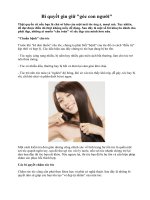 Tài liệu Bí quyết gìn giữ 