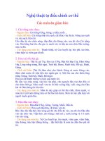 Tài liệu Nghệ thuật tự điều chỉnh cơ thể doc