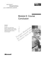 Tài liệu Module 6: Course Conclusion pdf