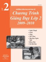 Tài liệu HƯỚNG DẪN PHỤ HUYNH VỀ CHƯƠNG TRÌNH GIẢNG DẠY LỚP 12 2009-2010 docx