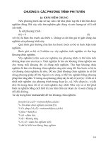 Tài liệu CHƯƠNG 5: CÁC PHƯƠNG TRÌNH PHI TUYẾN docx