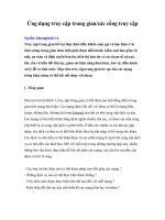 Tài liệu Ứng dụng truy cập trung gian/các cổng truy cập docx