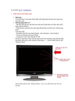 Tài liệu Màn hình bị chết điểm mầu pptx