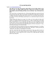 Tài liệu VÌ SAO BÉ BN HĂM doc