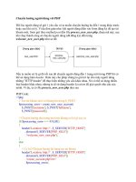 Tài liệu PHP Tutorial part 9 ppt