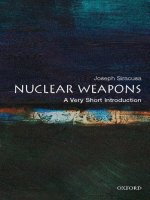 Nuclear weapons: A very short introduction