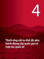 Tài liệu Thích ứng với xu thế tất yếu: hành động cấp quốc gia và hợp tác quốc tế docx