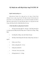 Tài liệu Kỹ thuật sản xuất bắp lai hạt vàng PACIFIC 60 docx