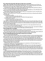 Tài liệu Đề cương ôn thi triết học doc