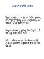 Tài liệu Công nghệ nấu kiềm liên tục ppt