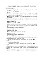 Tài liệu Thủ tục Cấp giấy phép tổ chức thi đấu docx