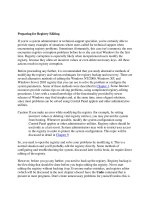 Tài liệu Preparing for Registry Editing docx