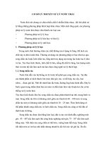 Tài liệu CƠ SỞ LÝ THUYẾT XỬ LÝ NƯỚC THẢI ppt