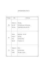 Tài liệu Gíao án tuần 32 pptx