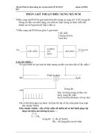 Tài liệu Thiết kế logic khối đồng bộ và tách kênh PCM 30/32 - Phần lý thuyết docx
