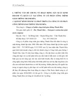 vận dụng chế độ kế toán hiện hành tại công ty cổ phần công trình giao thông thanh hóa