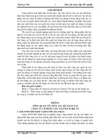 BÁO CÁO THỰC TẬP TỐT NGHIỆP: hoàn thiện kế toán tiền lương và trích theo lương tại công ty cổ phần vận tải ô tô Nghệ An