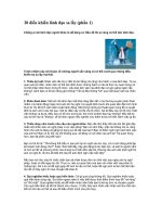 Tài liệu 20 điều khiến lãnh đạo sa lầy pptx