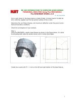 Tài liệu ME-430 INTRODUCTION TO COMPUTER AIDED DESIGNTORSIONAL ANALYSIS Using Pro/MECHANICA Pro/ENGINEER pptx