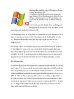 Tài liệu Hướng dẫn cách hạ cấp từ Windows Vista xuống Windows XP ppt