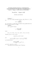 Tài liệu Đề thi Olympic sinh viên thế giới năm 1997 ngày 2 docx