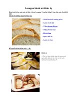Tài liệu Lasagna bánh mì khác lạ docx