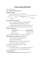 Tài liệu Thuốc kháng Histamin pdf