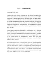 A study on textual equivalence between some australian short stories and their vietnamese translations