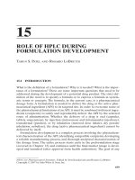 Tài liệu HPLC for Pharmaceutical Scientists 2007 (Part 15) pptx