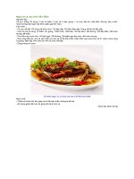 Ngon lạ cá nục kho kiểu nhật 