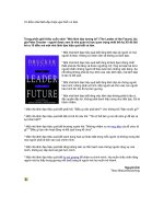 Tài liệu 10 điều nhà lãnh đạo hiệu quả biết và làm doc