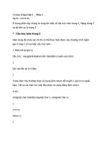 Tài liệu Cơ bản về lập trình C_ Phần 3 ppt