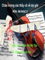 Giao an am nhac 8 TUOI HONG hay 