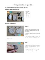 Tài liệu Tự tay mình làm bé gấu xinh ppt