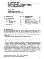 Tài liệu GEOTHERMAL RESOURCES: AN INTRODUCTION pdf