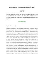 Tài liệu Dạy Tập làm văn như thế nào ở tiểu học? (bài 1) docx