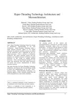 Tài liệu Hyper-Threading Technology Architecture and Microarchitecture ppt